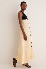 Buttercream Row Row Row Your Buttons Dress
