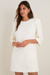 Porcelain Delphine Mini Dress