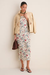 Floating Butterfly Sundrift Slip Dress