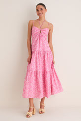 Petal Party Floral Lottie Maxi Dress