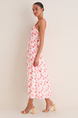 Poppy Trellis Floral Cordelia Maxi Dress