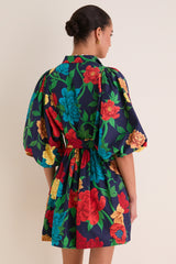 Queen Peony Mini Portofino Dress