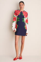 Queen Peony Placee Mini Supremes Swing Dress
