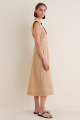 Khaki Orla Dress