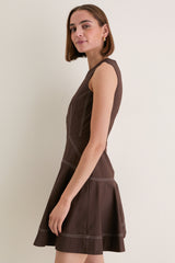 Dark Mocha Mini Karrigan Dress