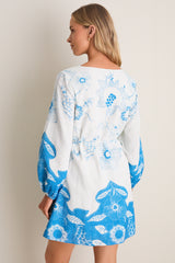 Celestia Print Noemie Mini Dress