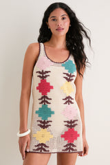 Off White Tyler Daisy Chain Dress