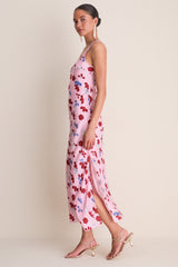Light Pink Adele Tutu Bloom Silk Dress