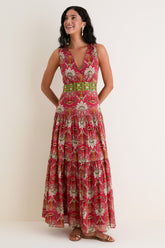Hot Sauce Antheia Maxi Dress