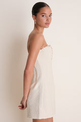 Ecru Rhia Mini Dress