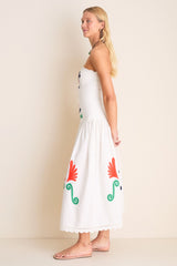 Off White Malla Maxi Dress