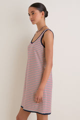 Fairgrounds Stripe Knit Lowe Mini Dress