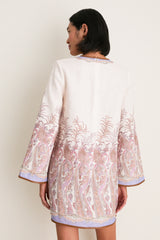 Cream Paisley Alchemy Tunic Dress