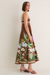 Chocolate Alfie Twist Sundress