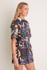 Chocolate Jasper Mini Dress