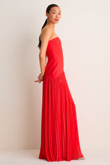 Red Sunniva Dress