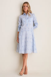 Glacial Blue Carmel Dress