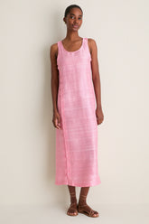 Petal Pink Palmo Midi Dress