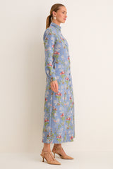 Trellis Bloom Jacquard Cambridge Coat Dress