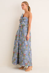 Trellis Bloom Jacquard Kathleen Gown