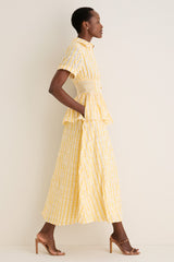 Yellow Boogie Woogie Bugle Boy Dress