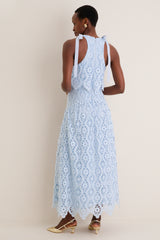 Cornflower Dove Maxi Dress