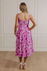 Garden Affair Floral Midi Dress