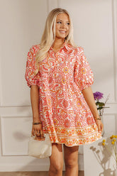 Summer Vogue Floral Mini Dress