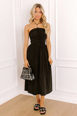 Resort Ready Halter Midi Dress