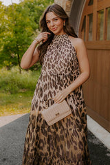 Urban Edit Leopard Maxi Dress