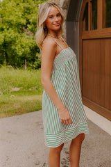 Summer Sherbet Stripe Mini Dress