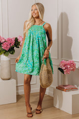Beach Villa Floral Mini Dress