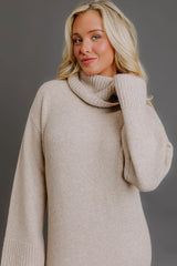 Cozy Charm Knit Sweater Midi Dress