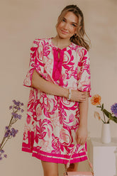 Sweet Ivy Floral Mini Dress