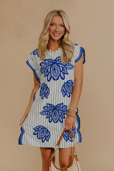 Cabana Classic Embroidered Mini Dress
