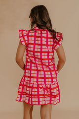 Pretty Chic Plaid Mini Dress