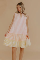Sweet Surprise Stripe Mini Dress