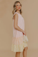 Sweet Surprise Stripe Mini Dress