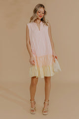Sweet Surprise Stripe Mini Dress