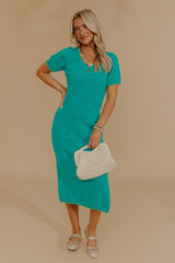 Girls Trip Approved Knit Midi Dress