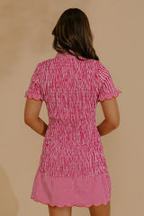 Pretty Picnic Smocked Gingham Mini Dress