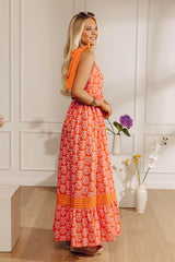 Sweet On The Patio Floral Maxi Dress