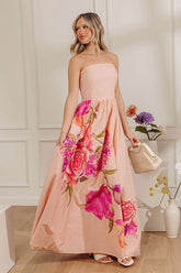 Gentle Grace Floral Maxi Dress