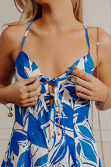 Kiss Me At The Cabana Floral Mini Dress