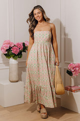 Dolce Days Floral Midi Dress