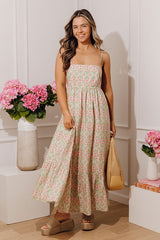 Dolce Days Floral Midi Dress