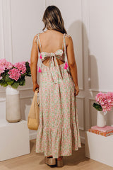 Dolce Days Floral Midi Dress