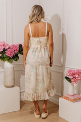 Fields Of Grace Floral Eyelet Midi Dress