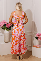 Petals and Plans Floral Midi Dress