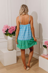 Carmel Air Embroidered Eyelet Mini Dress
